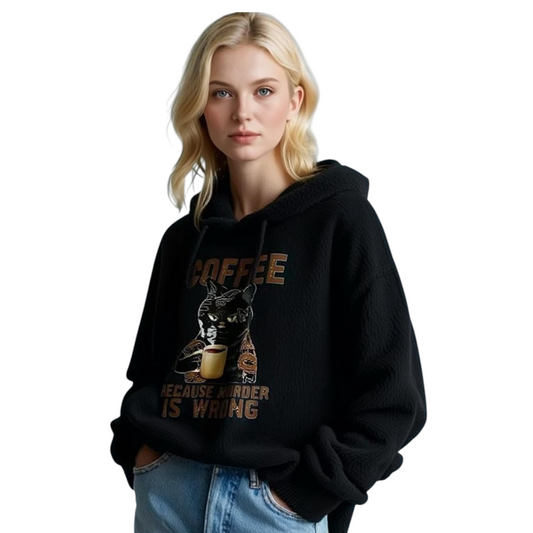 Coffee Meowly Hoodie