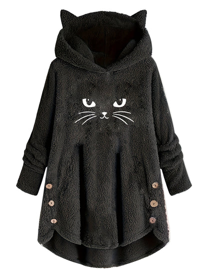 Whiskers Meowly Hoodie