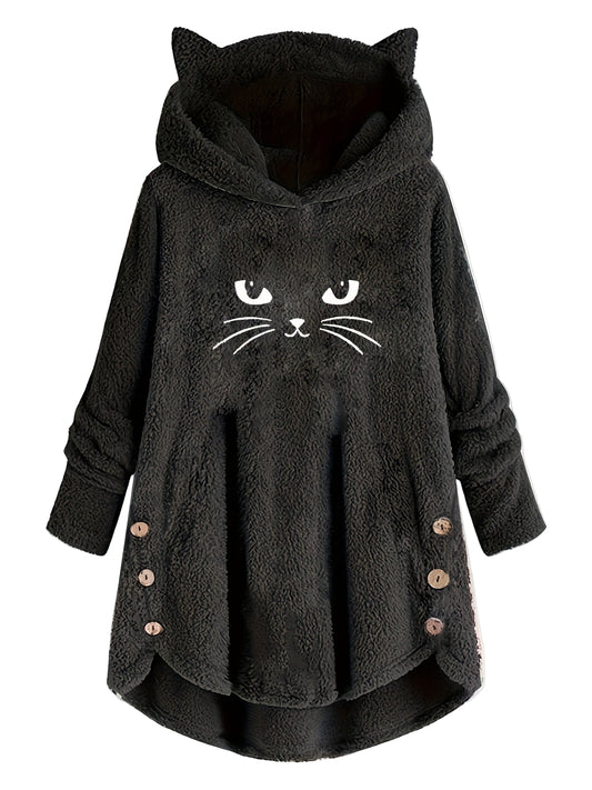 Whiskers Meowly Hoodie