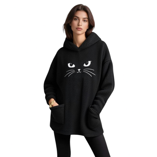 Whiskers Meowly Hoodie